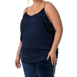 NEW NOUVELLE / SILK95FIVE zanzi cami in navy